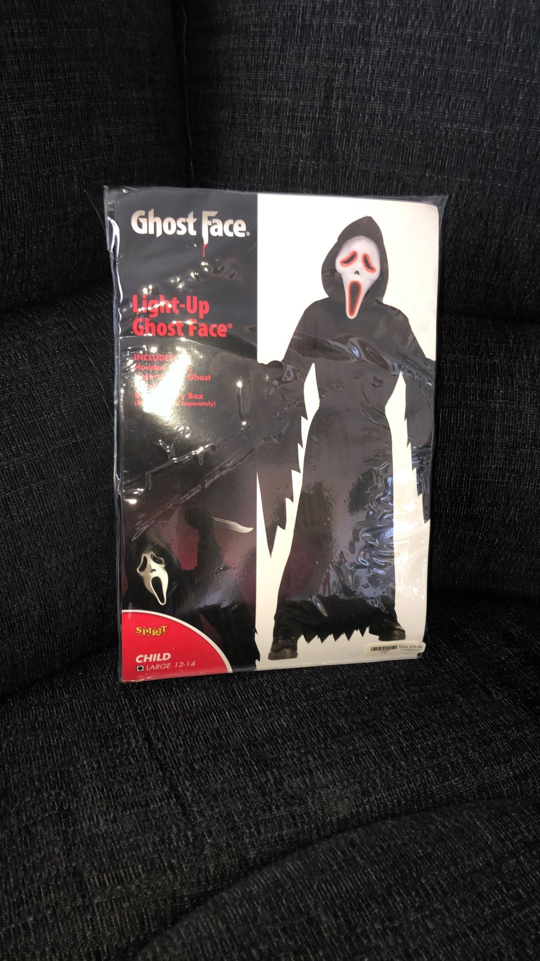 Ghost Face Costume Child Size 12-14