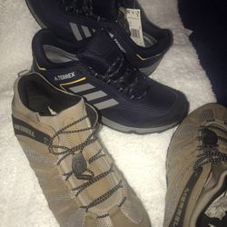 Adidas Y Merrell  Size 13 Hombre $50  Cada Par 