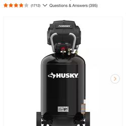 1.7 HP, 200 PSI, 30 Gal., 5.1 SCFM 90 PSI, Single-Stage, Oil Free Portable Vertical Electric Air Compressor like new $299 firm