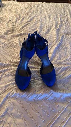 Blue heels