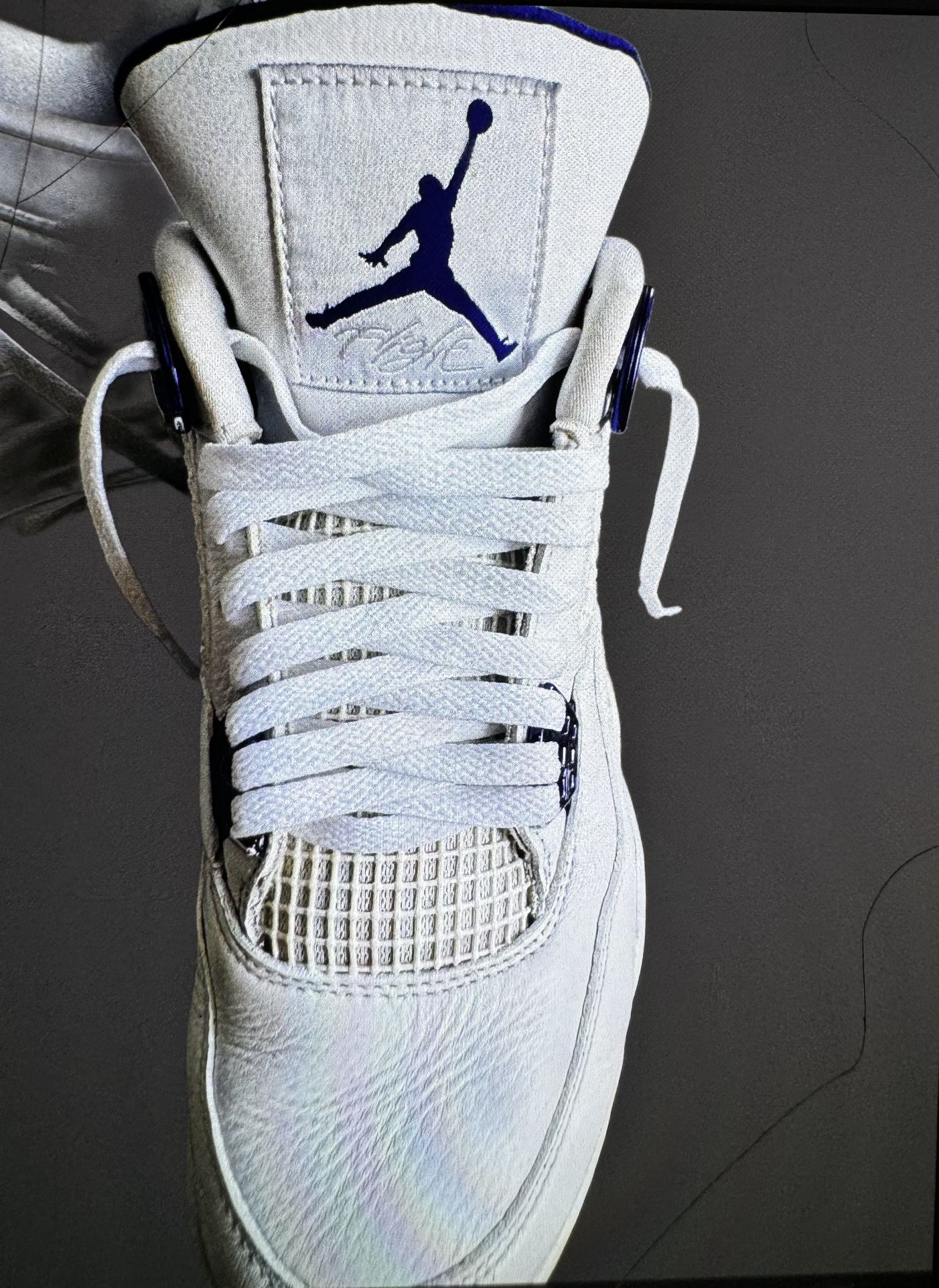 Jordan 4 purple white metallicas For sale Or Trade