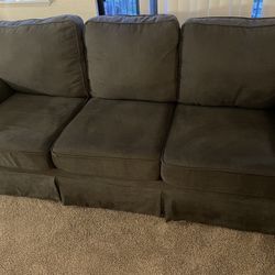 Grey Couch For Sale(Must Pick Up) 