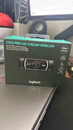 BNIB LOGITECH C922 PRO HD STREAM WEBCAM