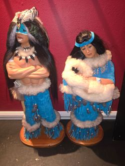 Large Native American Display Doll Collection – 6 Pieces – $450 for Entire Lot
