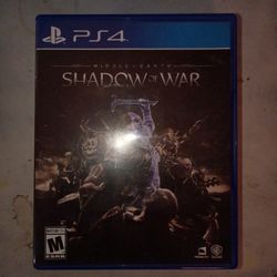 Ps4 Shadow Of War