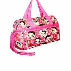 NWT! Large Weekender Betty Boop Duffle Bag