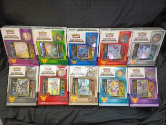 Pokémon 20th Anniversary Generations Mythical Collection Boxes
