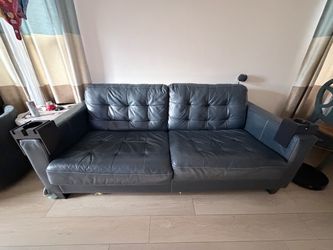 Ashley Furniture Altonbury Leather Sleeper Sofa Couchl