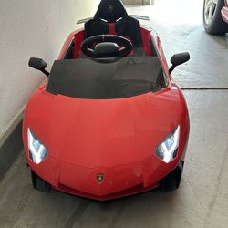 Lamborghini Kids Ride On Car w/remote