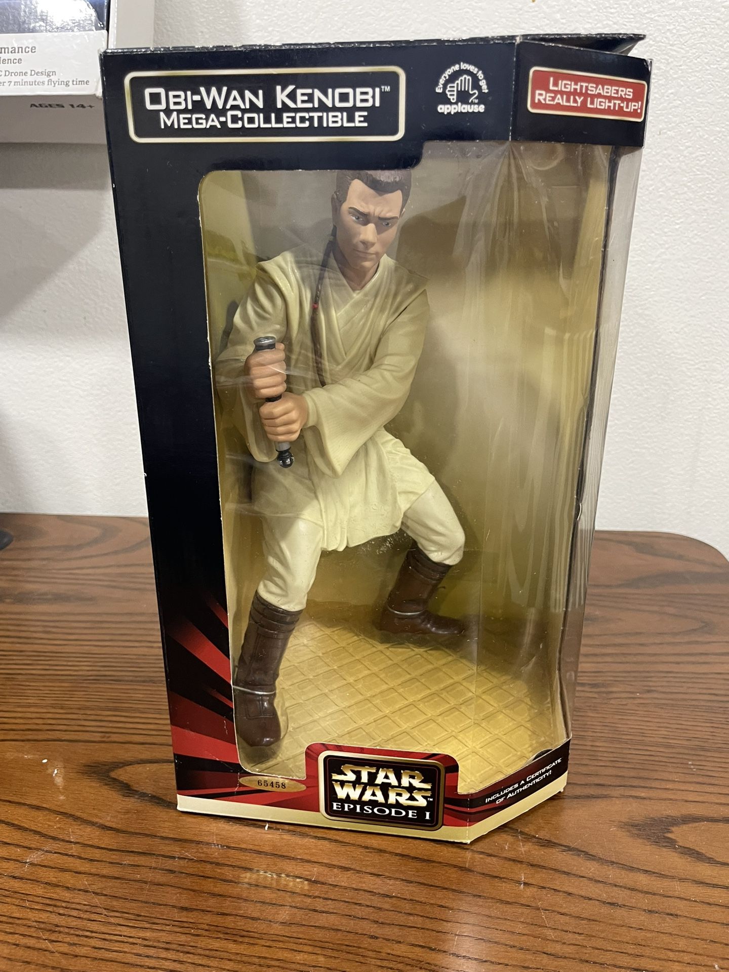 Star Wars: Episode 1 Obi-Wan Kenobi - MEGA COLLECTIBLE [NIB]