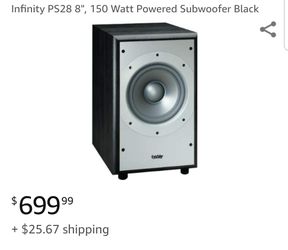 Infinity Powered Subwoofer