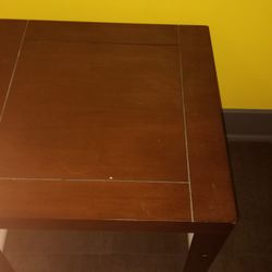 Solid Wood End Table 