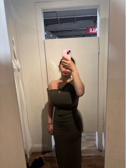 Green dress