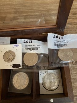 Collectibles coin silver and Uncirculated