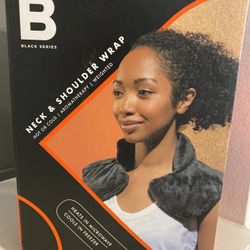 Black Series Neck & Shoulder Wrap | Hot or Cold | Aromatherapy | Weighted | $12 