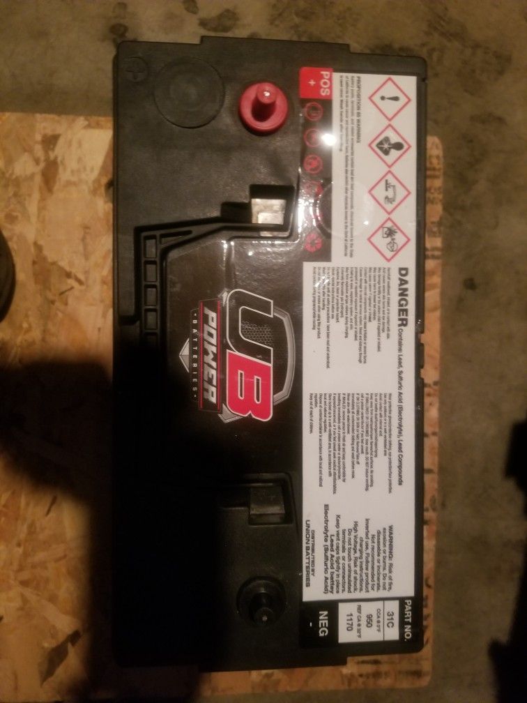 Car Battery Diesel Battery Boat Motorcycle BMW Mercedes Battery Any Vehicle Also Low Rider battery D Cycle