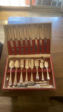 70 years old flat were, not silverware