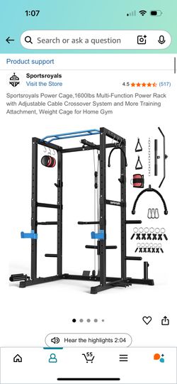 Weight Rack- Only Used Twice 