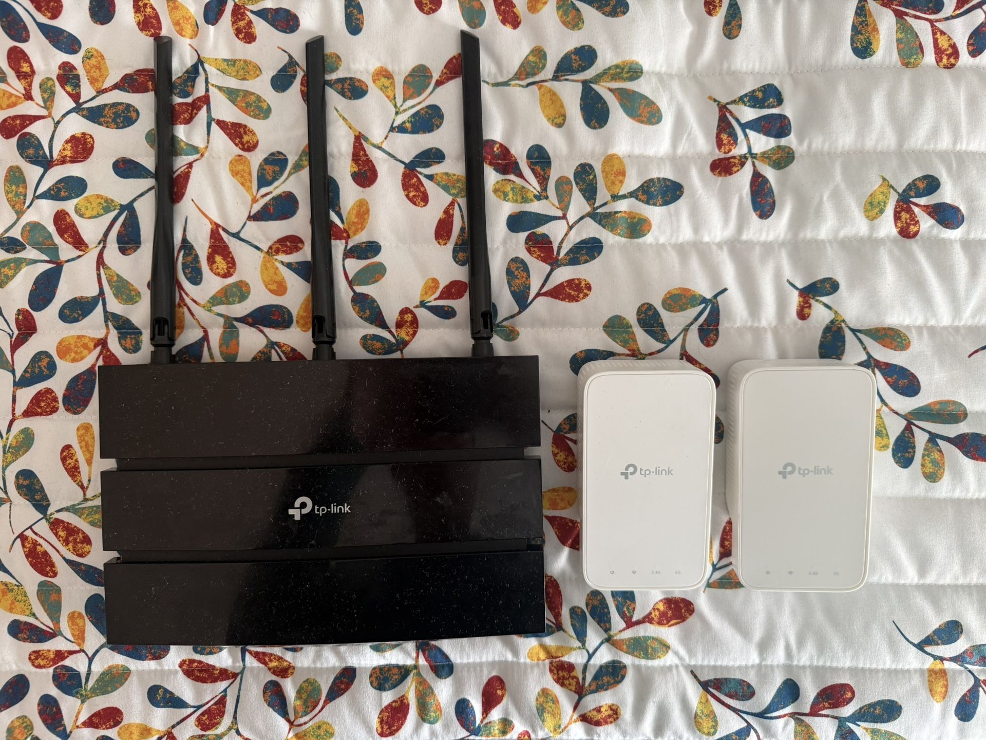 TP-Link Router + 2 Wi-Fi Extenders – Whole-Home Coverage Bundle