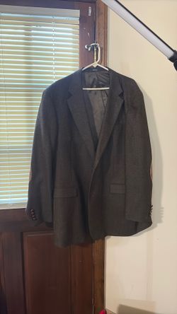 Dark Brown Blazer w/classy Tie