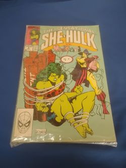 Vintage Old Marvel - The Sensational She-Hulk vs Madcap Comic Book #9