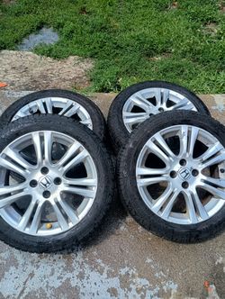 Honda Fit OEM Wheels 4x100 185/55R16 Great Shape