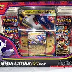 Pokemon TCG Mega Evolutions Mega Latias ex Box