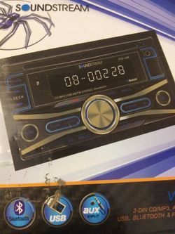 2-Din CD/MP3,AM/FM,RECEIVER,,USB,BLUETOOTH VCD-32B