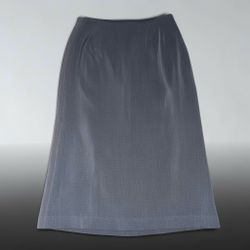 VTG Valerie Separates Charcoal Grey A-Line Midi Skirt - Size 16