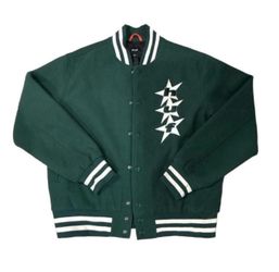HUF All Star Green Varsity Jacket Size M