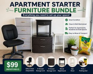 BRAND NEW Furniture Bundle - $79 (NEGOTIABLE)