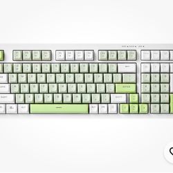 YUNZII D98 Membrane Gaming Keyboard,RGB Backlit,Full Numpad,Spill