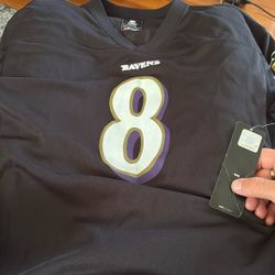 NEW Lamar Jackson Jersey From The Stadium