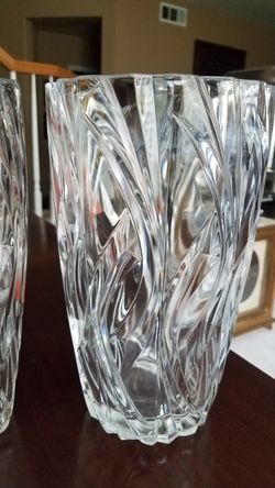 Crystal vases