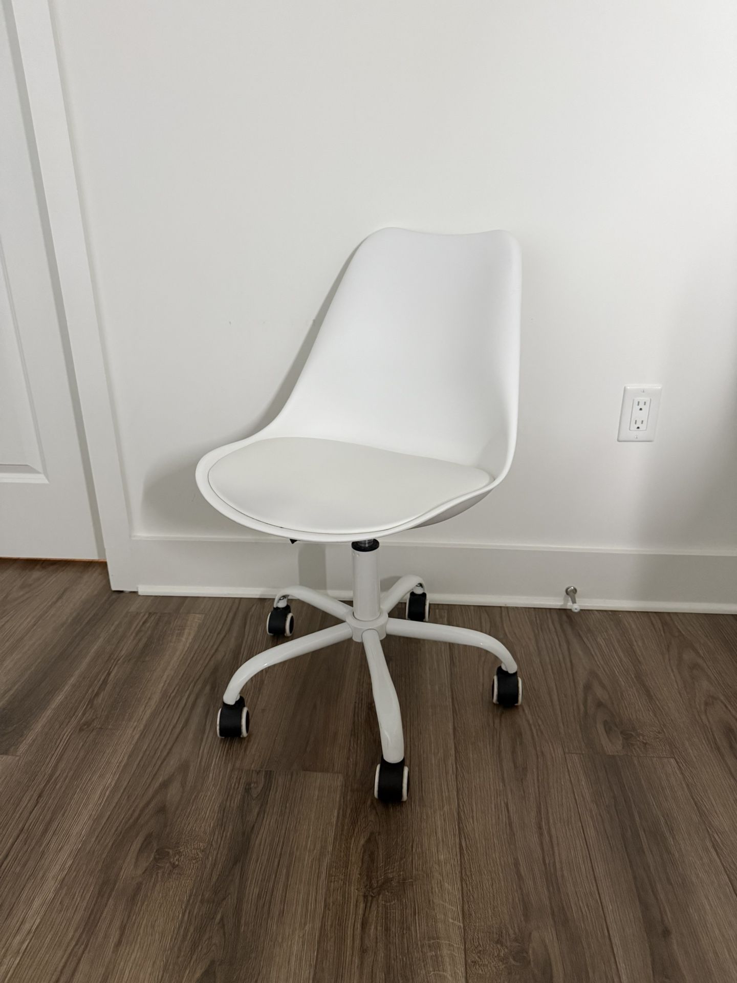 White Task Chair