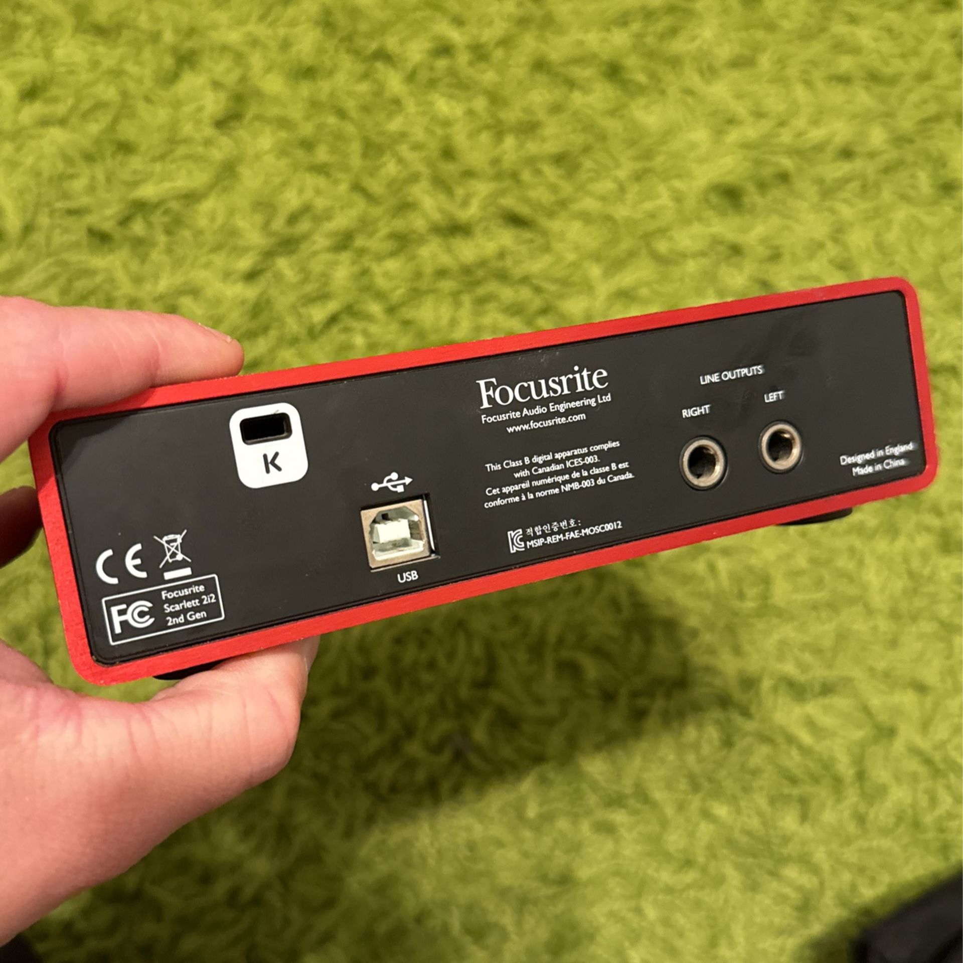 Focusrite Scarlett Preamp for Sale in Los Angeles, CA OfferUp