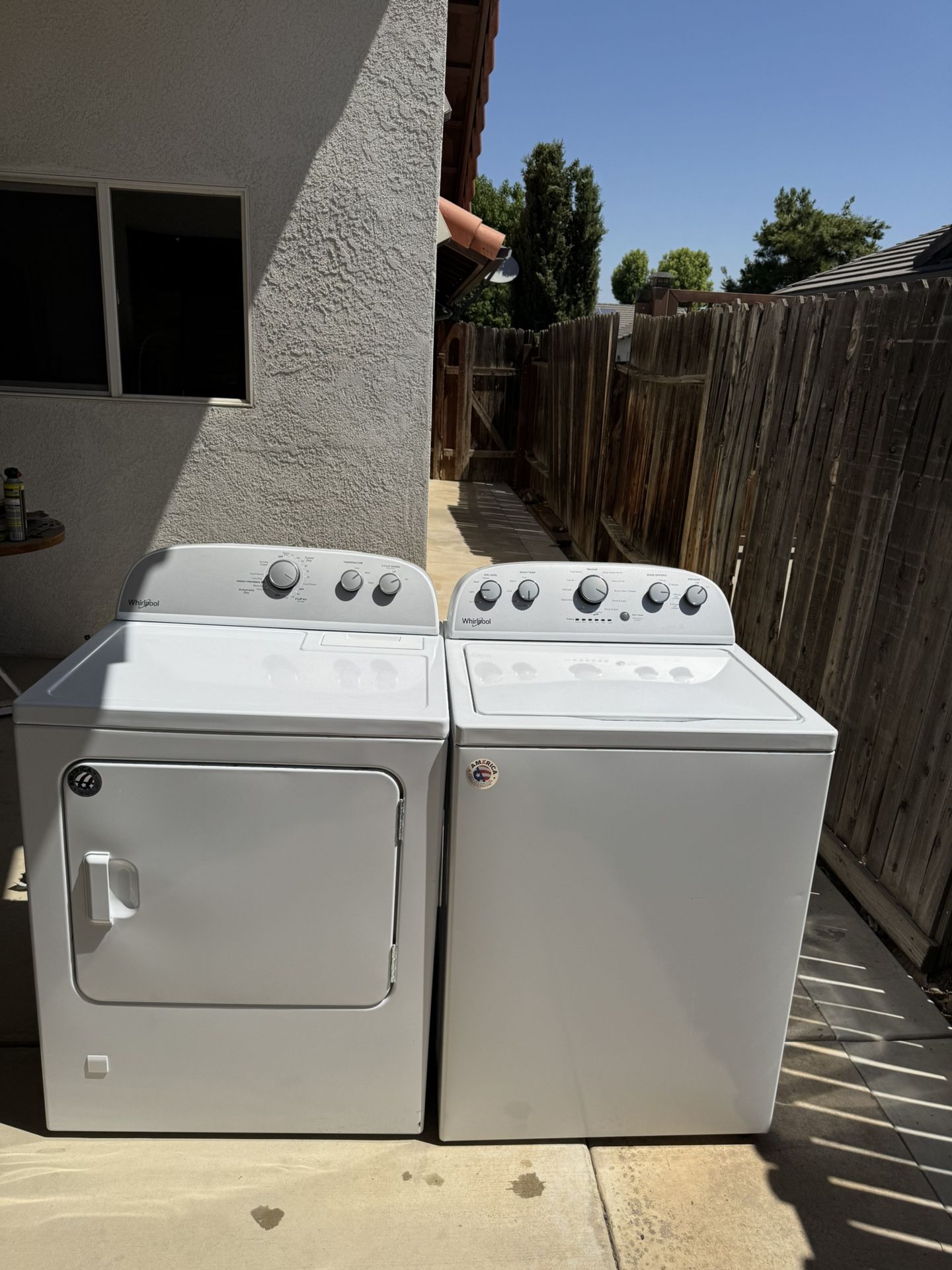 Whirlpool Washer & Dryer
