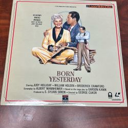 Born Yesterday LASER DISK