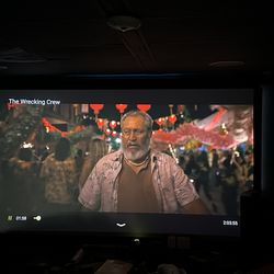 Jvc projector and 120 inch screen