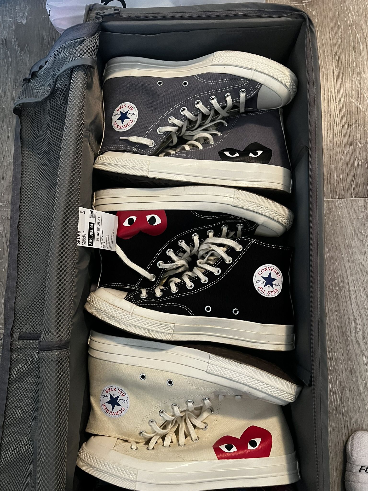 Converse CDG size 10