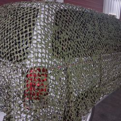 Army Style Camouflage 17x45 Ft