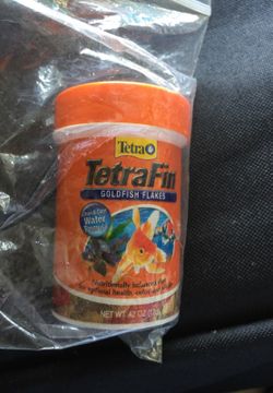 TetraFin Goldfish food