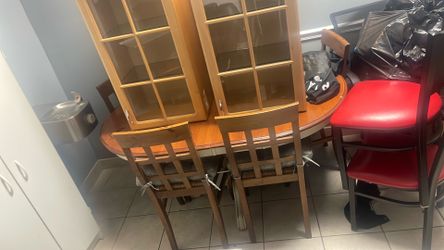 Table and chairs