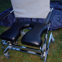 Raz Mobile Shower ,Comode Tilt Chair