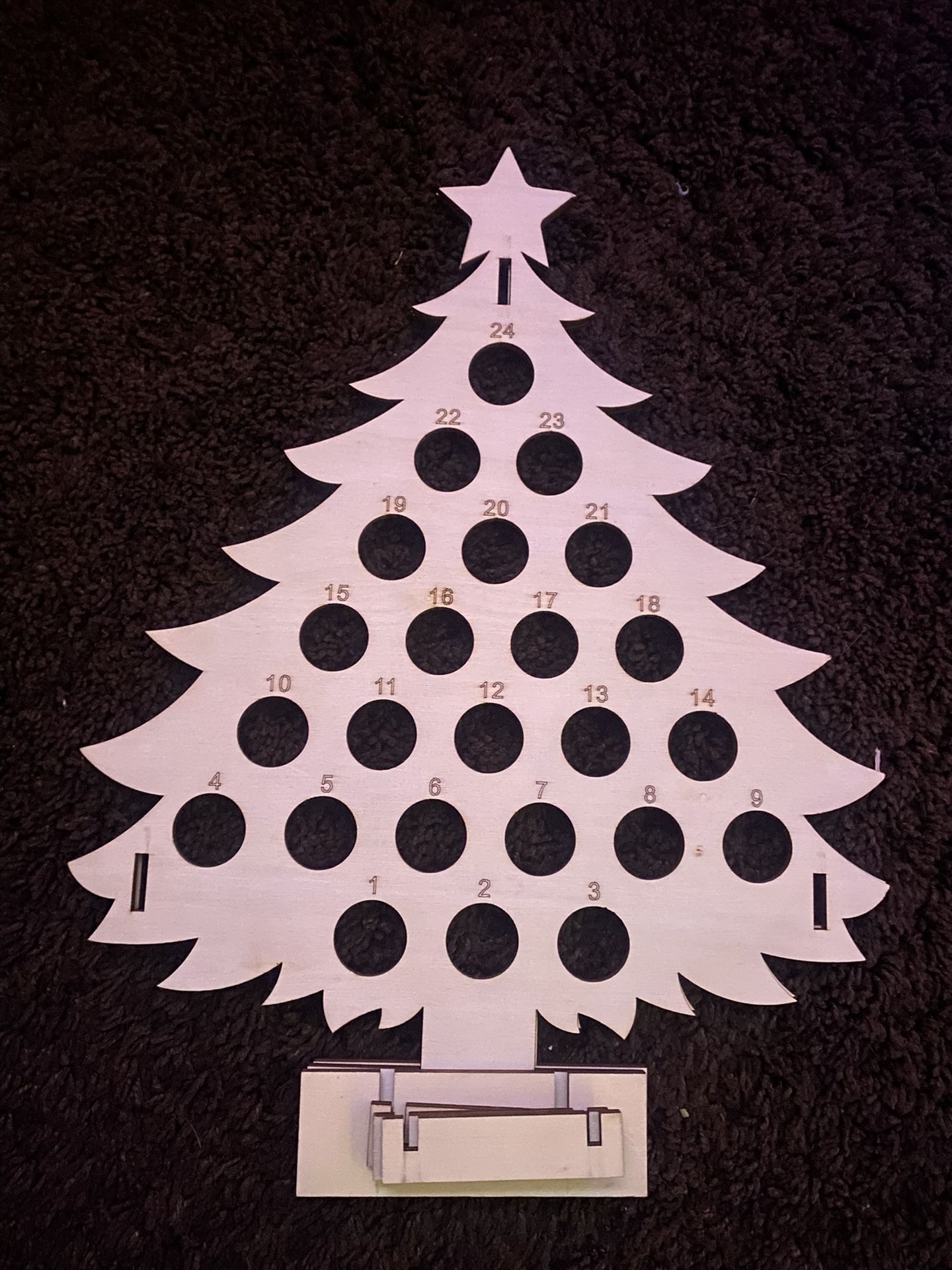 WOOD SHOT ADVENT CALENDAR