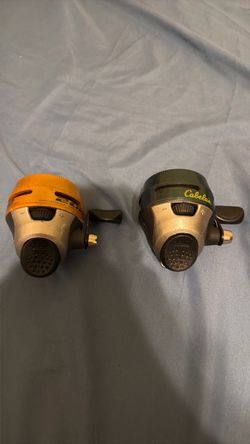 Lot of 2 Spincast Fishing Reels