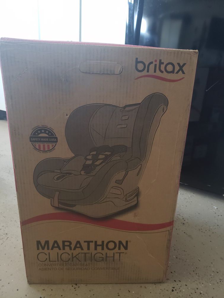 BRITAX Marathon Clicktight. 2 CAR SEATS never used, still in box. Manufactured: 01/16/2018