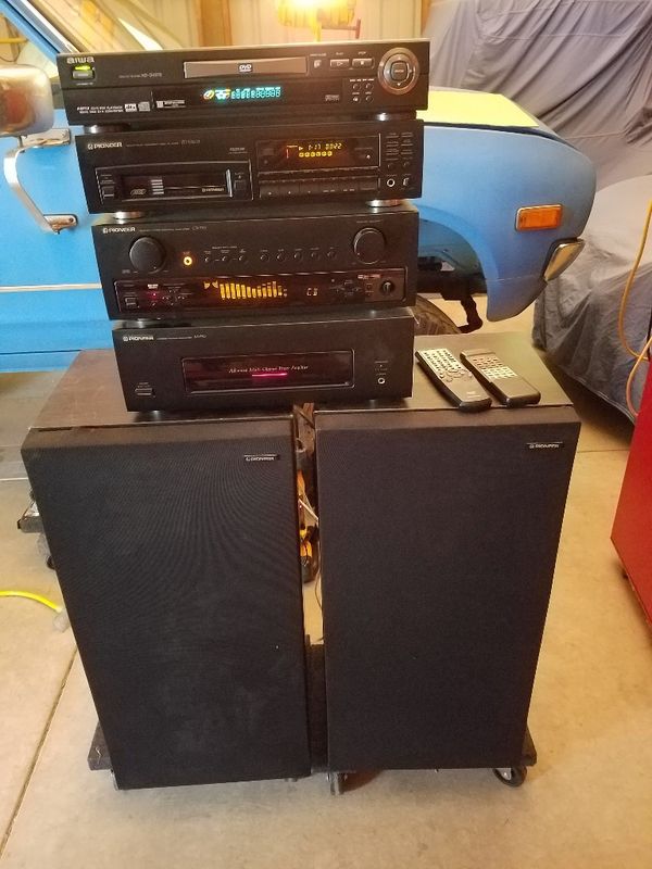 Pioneer rack stereo / floor speakers for Sale in Vancouver, WA OfferUp