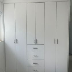 CLOSET ORGANIZER WITH DOORS FOR SALE.!