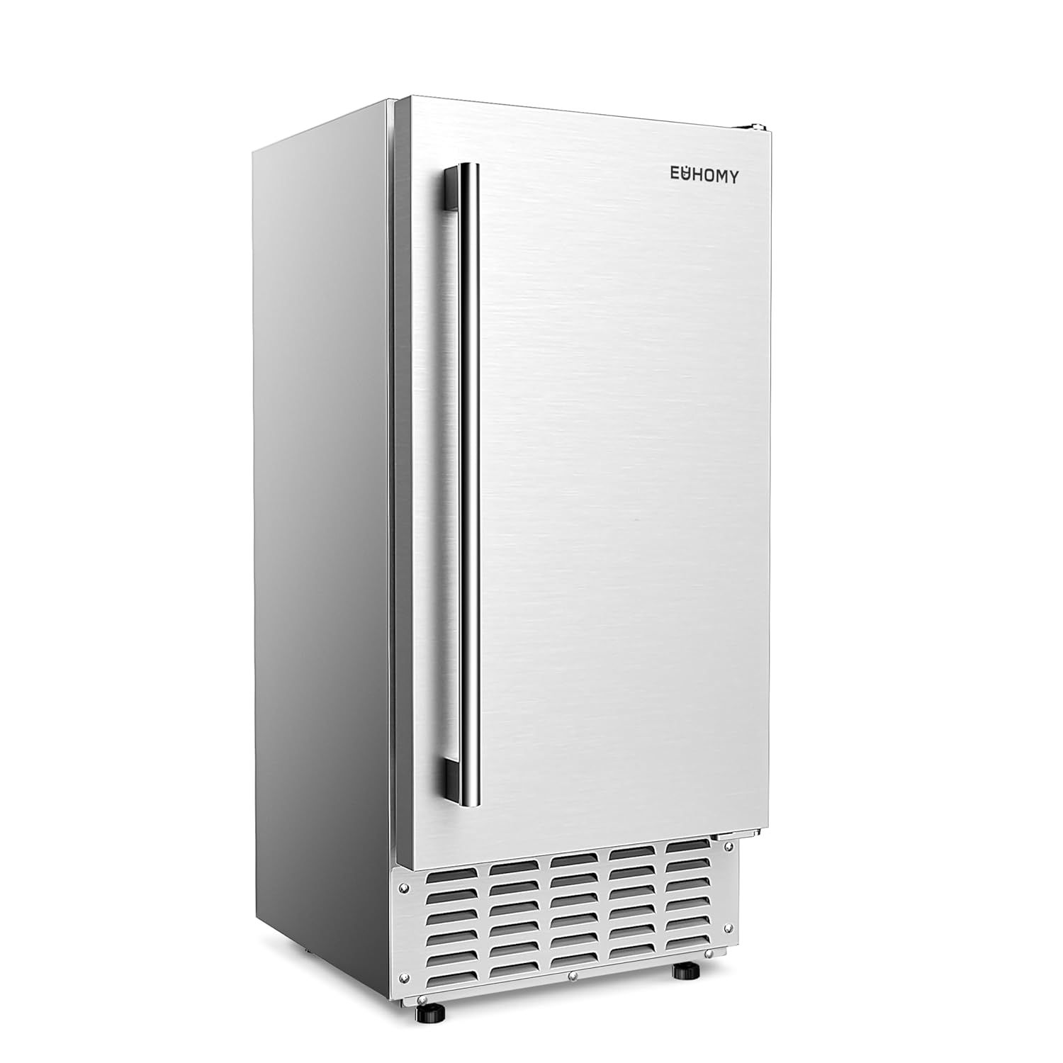 EUHOMY Commercial Under Counter Nugget Ice Maker Machine